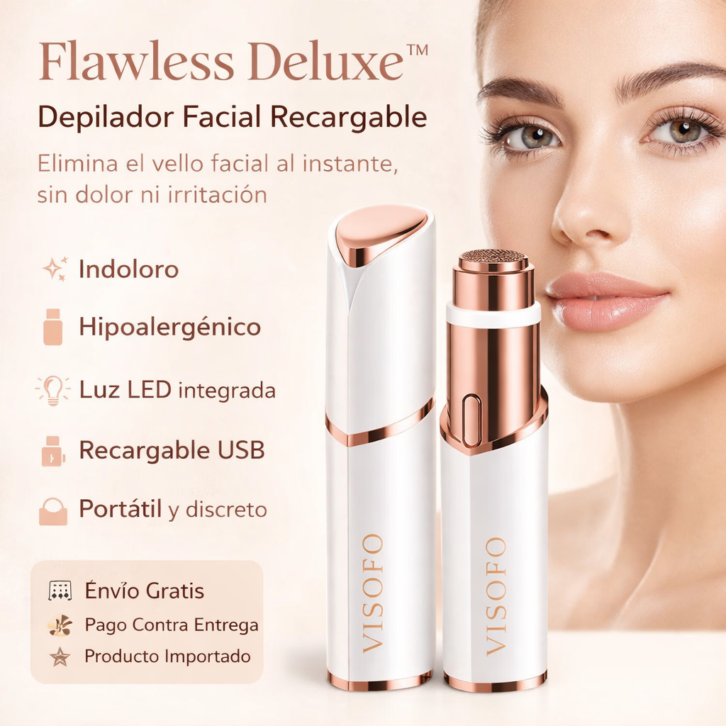 Flawless Deluxe™ Facial Hair Remover