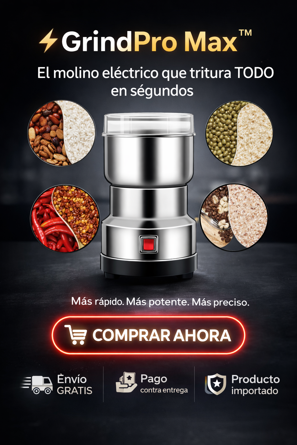 Molino Electrico GrindPro Max™