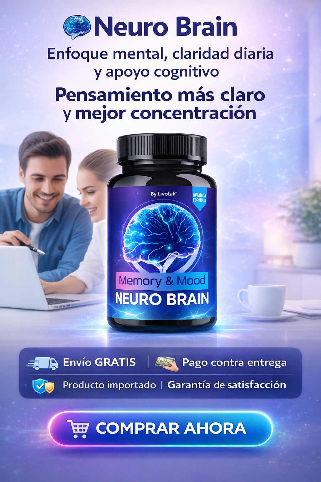 Neuro Brain – Enfoque Mental & Claridad Diaria