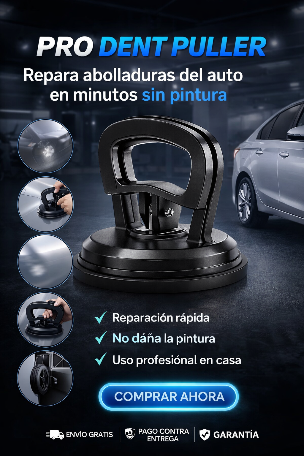 "PRO DENT PULLER"- "Repara abolladuras del auto en minutos sin pintura" 2 UNIDADES