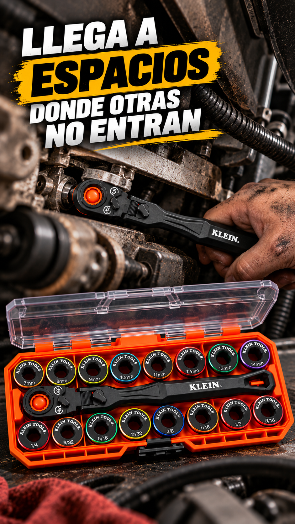KLEIN KNECT™ 17 en 1 - Mas alcance y precisión