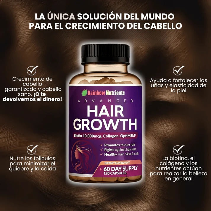 HAIR GROWTH-Logra un cabello de ensueño en los primeros 7 días🌟