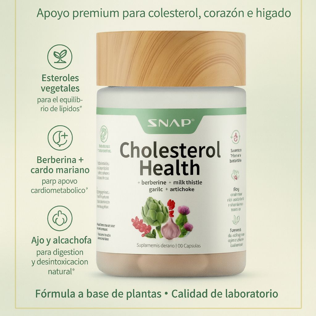 Cholesterol Health Snap – Fórmula Avanzada para el Colesterol y el Corazón