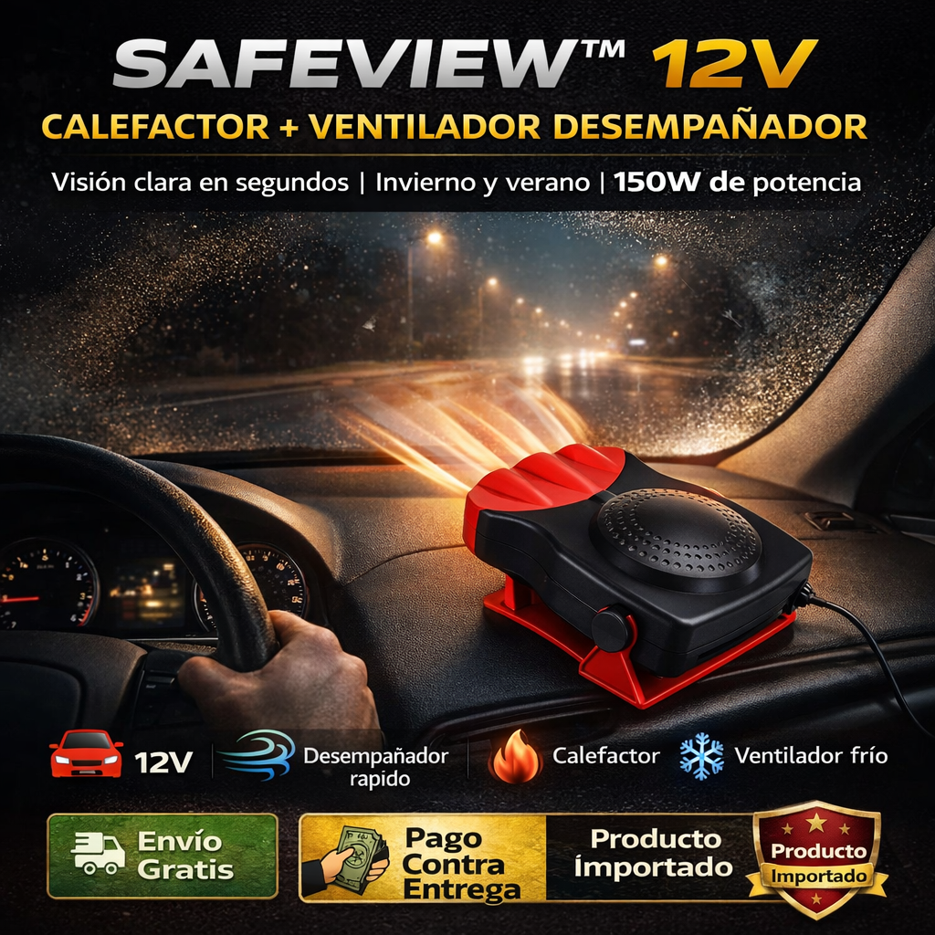 SafeView™ 12V Clima Defroster Pro