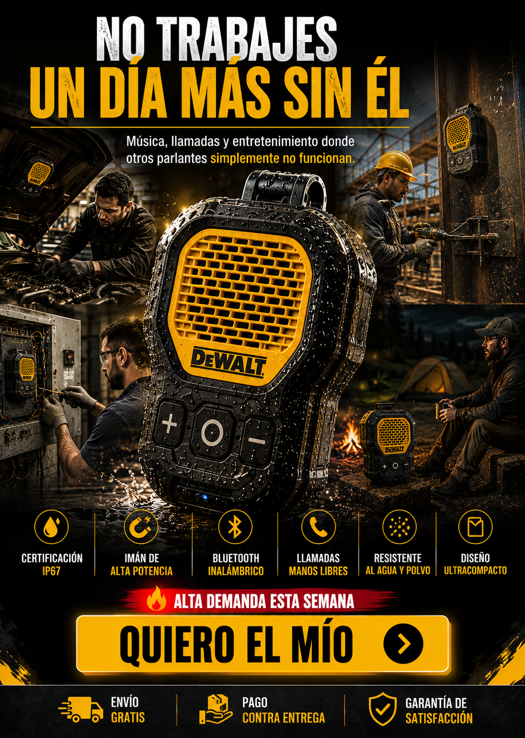 speaker Dewalt mini®️