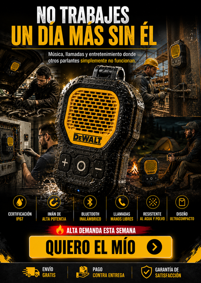 speaker Dewalt mini®️