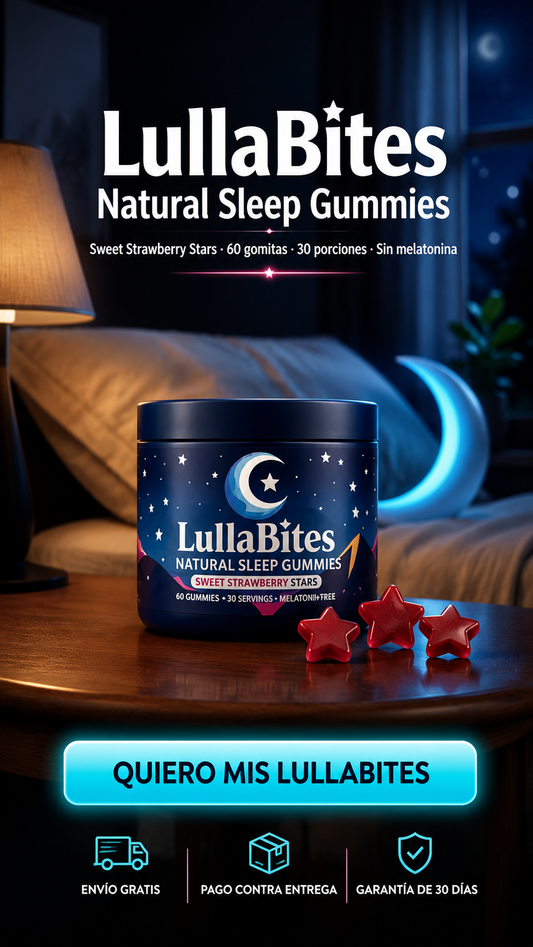 LullaBites-Gomitas naturales para tu rutina nocturna