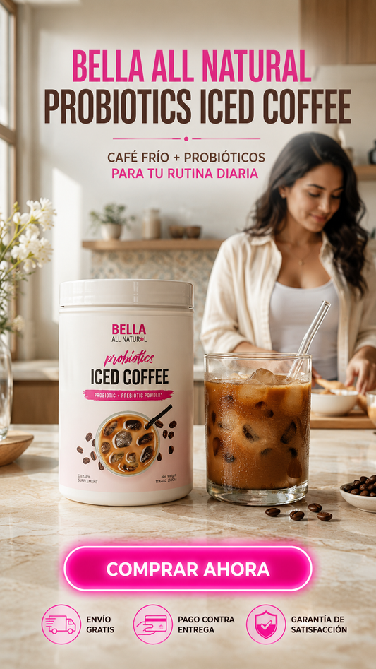 BELLA ALL NATURAL®-Bienestar digestivo en cada sorbo.