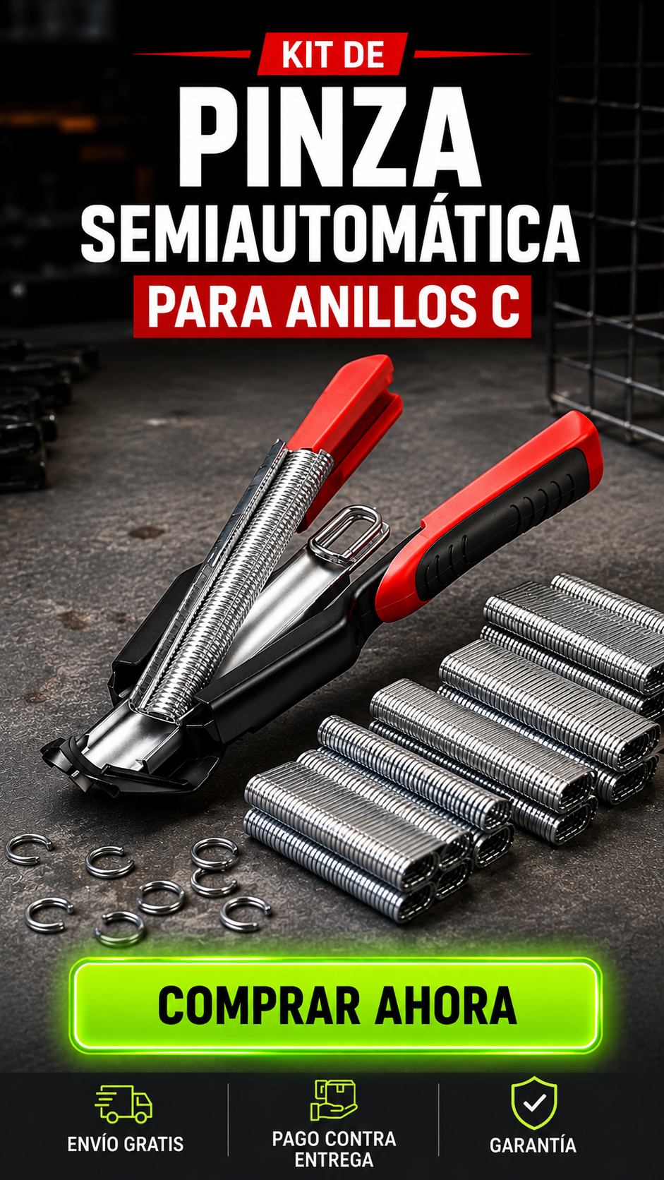 KIT FASTRING PRO-Uniones rápidas, firmes y precisas en cada trabajo.