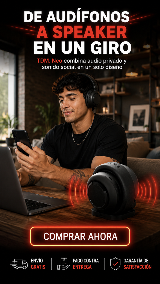 TDM. Neo™ 2 en 1 | Audífonos + Speaker Bluetooth