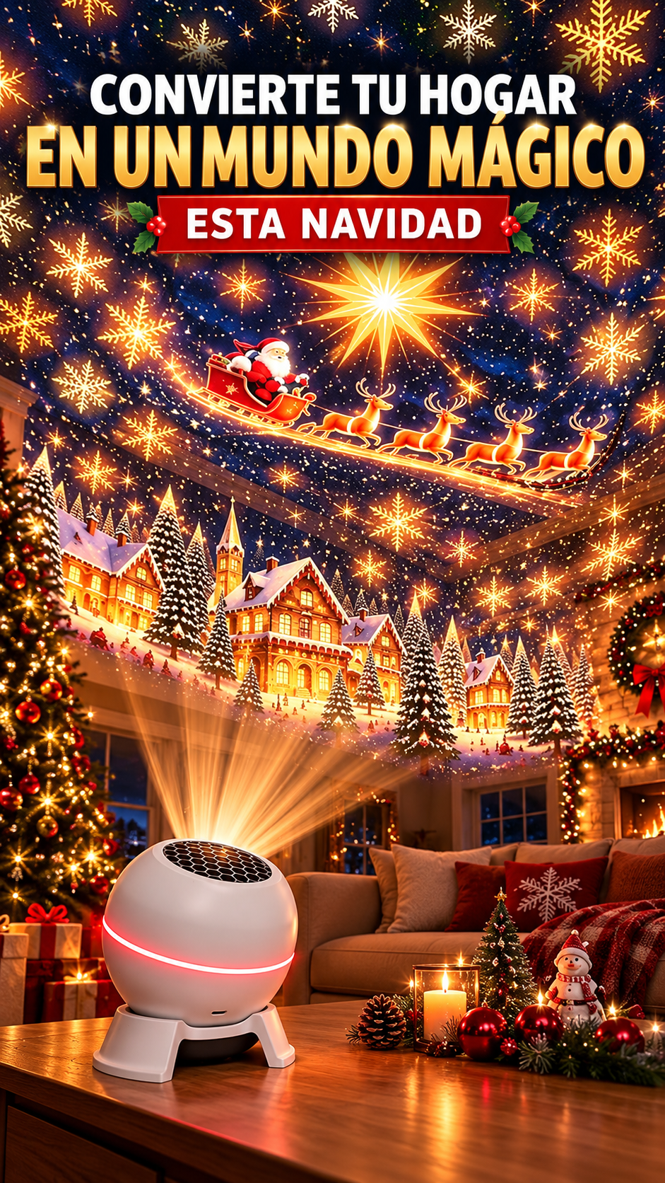 Lum Noël  — La magia de la Navidad ilumina tu hogar.