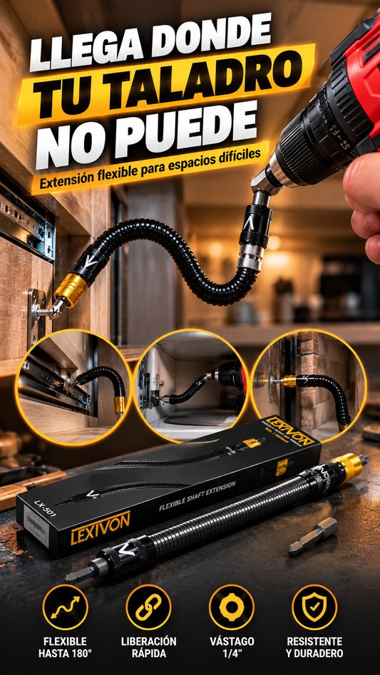 FlexDrive™ LX-501 - Alcanza donde otros no llegan.