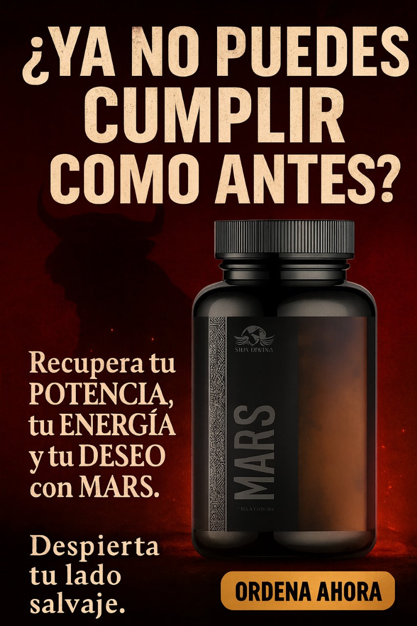 Mars-Eleva tu testosterona, eleva tu poder🚀
