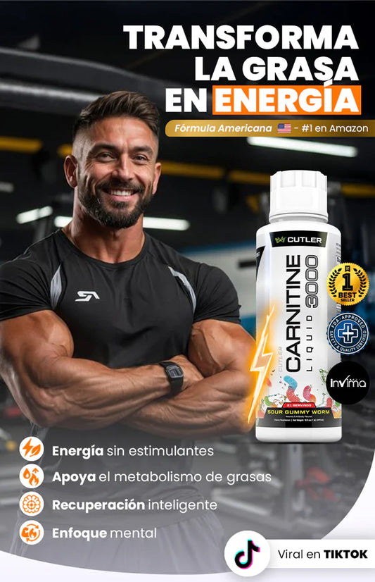 Tratamiento quema grasa-L Carnitine 3000-Resultados visibles en tu cuerpo🔥