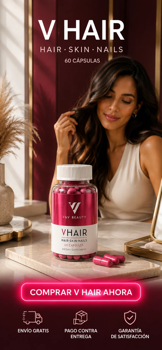 V HAIR-Belleza que empieza desde adentro.